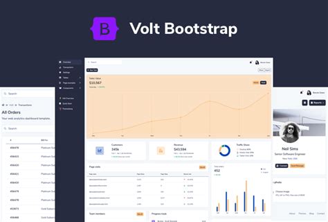 GitHub themesberg/voltbootstrap5dashboard Free and open source Bootstrap 5 Admin Dashboard