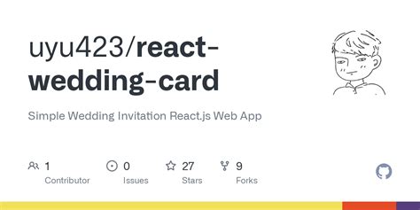 GitHub uyu423/reactweddingcard Simple Wedding Invitation React.js