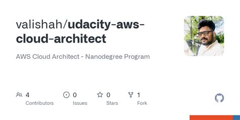 GitHub valishah/udacityawscloudarchitect AWS Cloud Architect