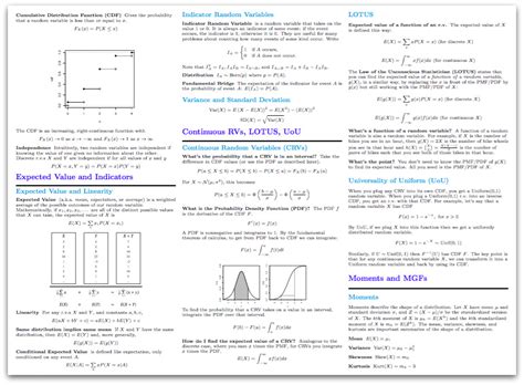 GitHub wzchen/probability_cheatsheet A comprehensive 10page