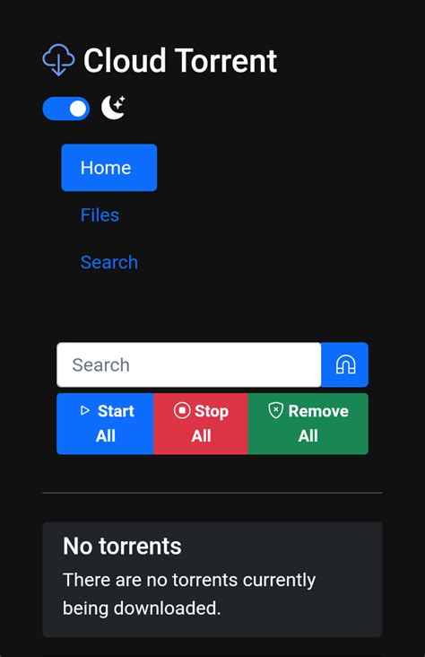 GitHub xAmarnath/CloudTorrent Easy to Use Torrent Client. Can be