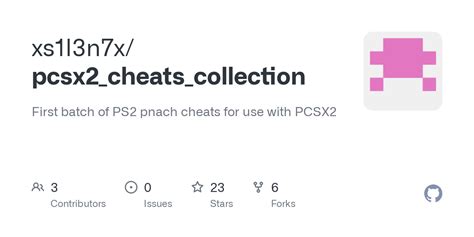 GitHub xs1l3n7x/pcsx2_cheats_collection: First batch of PS2 . 