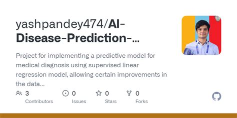 GitHub yashpandey474/AIDiseasePredictionSystem Project for