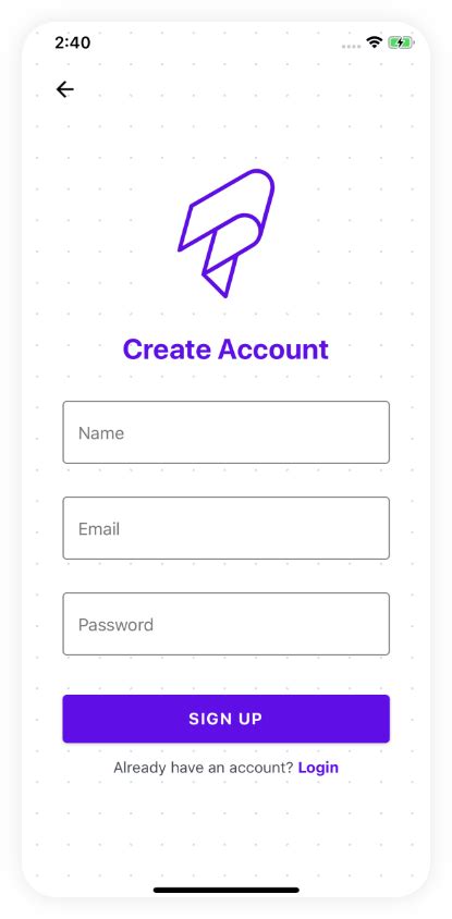 Github Callstack React Native Paper Login Template The Easiest Way To Start With Your Application