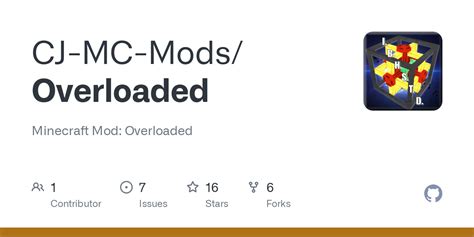 Github Cj Mc Mods Overloaded Minecraft Mod Overloaded