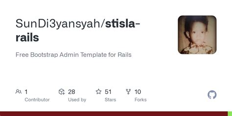 Github Sundi3yansyah Stisla Rails Free Bootstrap Admin Template For Rails