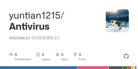 Github antivirus.  Tools to work with android .  OK this is big, because it's not a 'on...