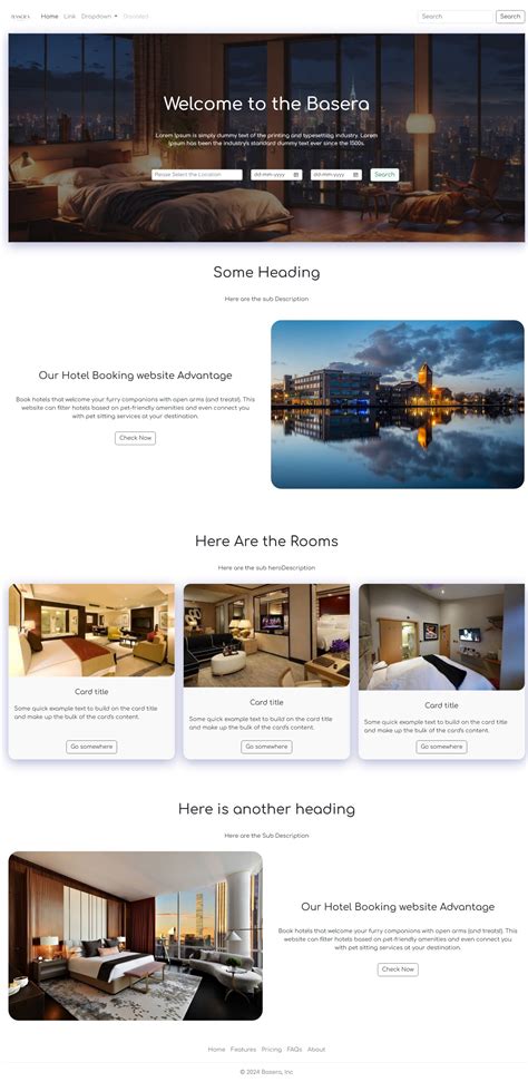 Github hotel booking website.  This project demonstrates core React concepts (compone...