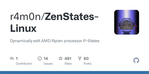 Github zenstates linux.  ZenStates-Linux is an open-source Python script inspir...