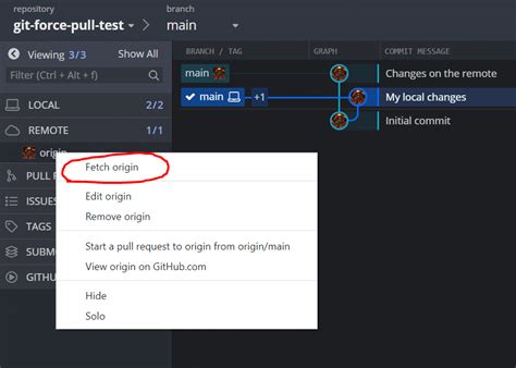 Gitkraken fetch failed for origin.  Instead of memorizing commands, you can...