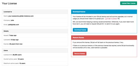 Gitlab enterprise license key.  You must be running GitLab Enterprise Activate GitLab...