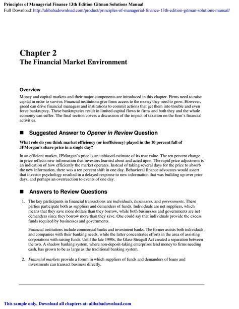 Gitman managerial finance solution manual 13th chapter 13. - Indice de plantas em estudo no instituto agronômico.