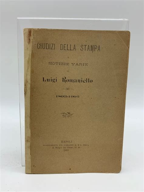 Giudizi della stampa su luigi romaniello, 1890 93. - A sample of summer visitors to port elizabeth 1972/73.