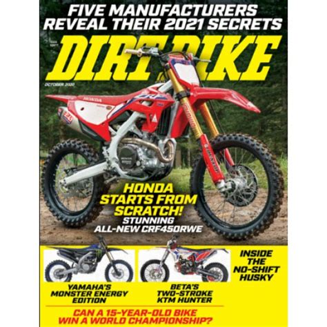 Give a Gift of Dirt Bike Magazine subscription. Save 39% off!