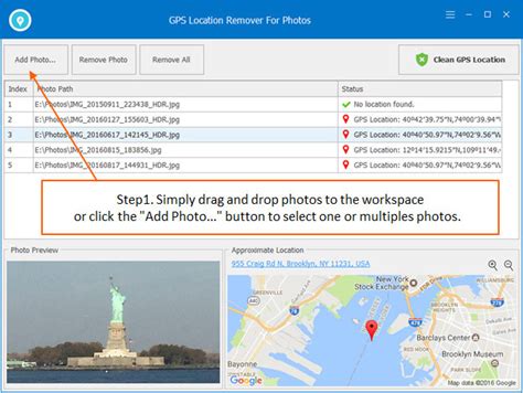 Giveaway of the day — GPS Location Remover For Photos 1.2.0