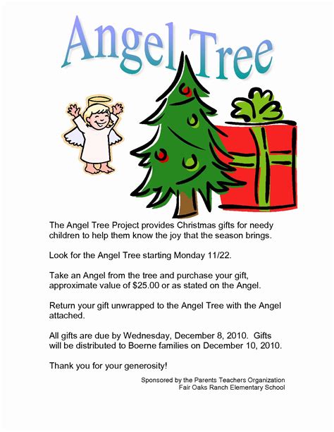 Giving Tree Angel Tree Tags Template Free PRINTABLE TEMPLATES
