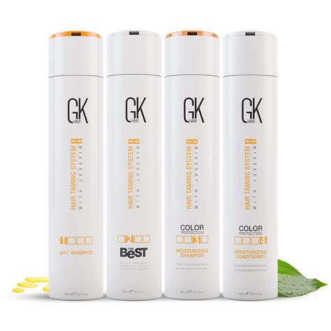 Gk hair. GKhair offers Salon Professional, Styling & Aftercare Products. It is No.1 in hair smoothing treatments. All products are infused with a Special Keratin - Juvexin. 