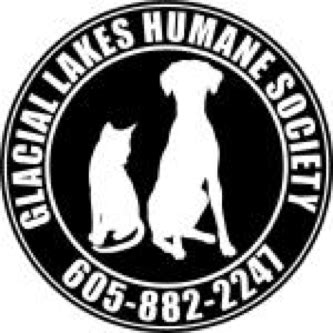Glacial lakes humane society. Shelter Hours Mon: Closed Tue-Sat: 1:00PM to 5:00PM Sun: 1:00PM to 4:00PM Address Physical: 2511 385th Ave S, Aberdeen, SD, 57401 Mailing: PO Box 1013, Aberdeen, SD ... 