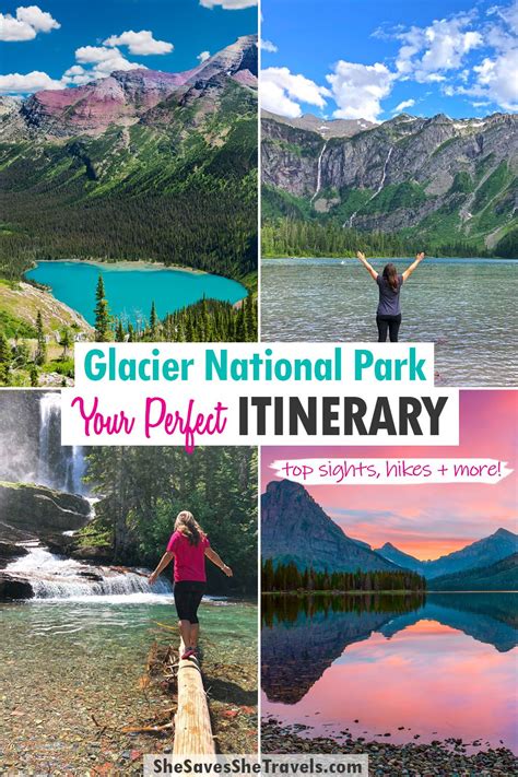 Glacier national park itinerary. Stop-by-stop itineraries for making the most of 1, 3 or 7 days in Glacier National Park including where to stay, where to eat, what hikes to take and the best driving routes. 