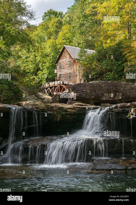 Glade Creek Grist Mill at Babcock State Park Clifftop, …