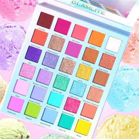Glamlite cosmetics. Ice Cream Dream Palette. $ 45.00 $ 40.00 Sale. SOLD OUT. Notify Me. Page 2 of 2. Glamlite Cosmetics home of the highest pigmented eyeshadow palettes in the world! Experience the Glamlite Masterpiece Eyeshadow Palette, Glamlite Royalty Palette, Glamlite Miracle Palette, Alondra Dessy Eyeshadow Palette … 