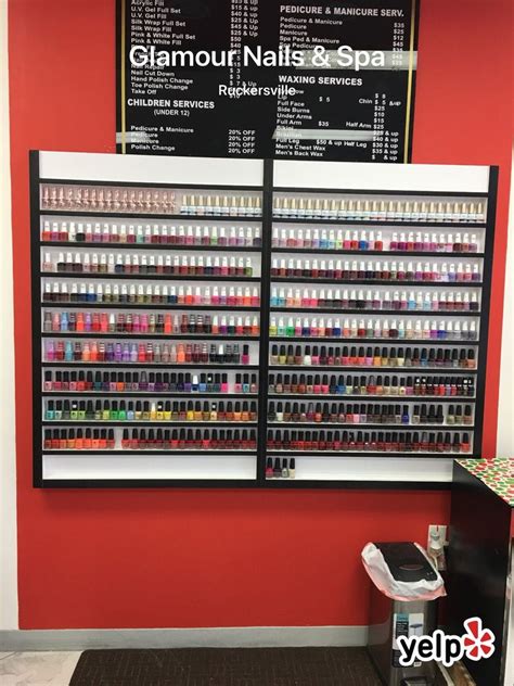 Get more information for Glamour Nail and Spa in Fredericksburg, VA. See reviews, map, get the address, and find directions. Search MapQuest. Hotels. Food. Shopping. Coffee. Grocery. Gas. Glamour Nail and Spa. Opens at 10:00 AM (540) 898-5999. Website. More. Directions ... Specialized in makeup, hair and nails. In a private and relaxing …