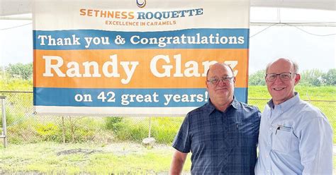 Glanz retires after 42 years with Sethness Roquette