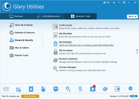 Glary Utilities for Windows