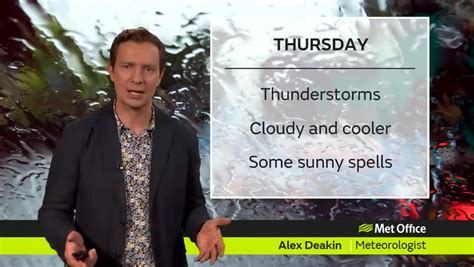 Glasgow weather: Exact time thunderstorms will hit city as Met …