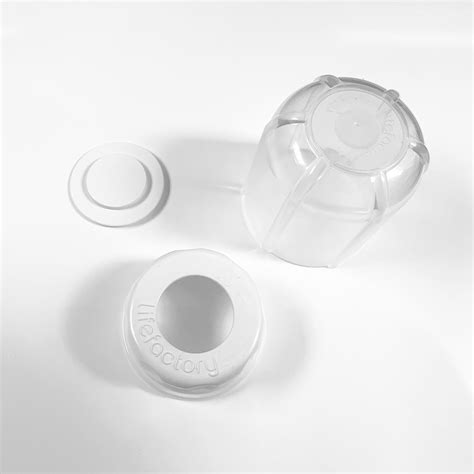 Glass Bottle Replacement Cap Set (Cap/Ring/Stopper) - Lifefactory