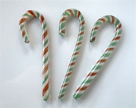 Glass Candy Canes - Etsy