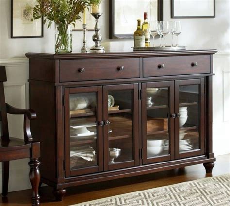 Glass Door Dining Console Wayfair