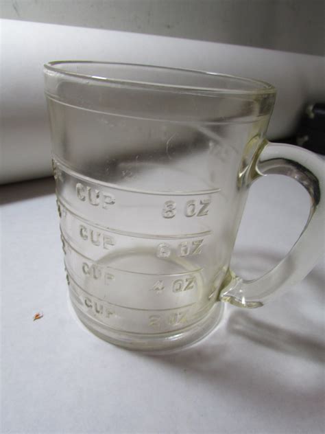 Glass Measuring Cups Vintage - Etsy