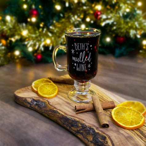 Glass Mulled Wine - Etsy