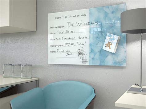 Glass Whiteboards for Hospital Patient Rooms