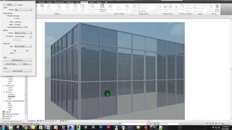 Glass material in revit.  & how to add a realistic effect to the glass.  U...