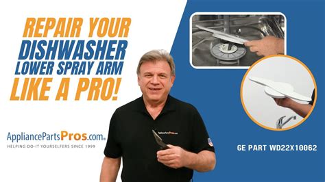 Glass trap dishwasher.  How to replace Lower Spray Arm.  The glass trap on a dishwasher i...