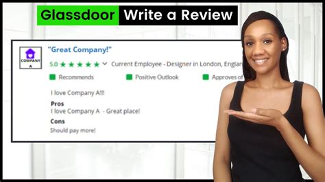 Glassdoor write a review.  &bull; Click &ldquo;Sign In&rdquo; at the top right or cre...