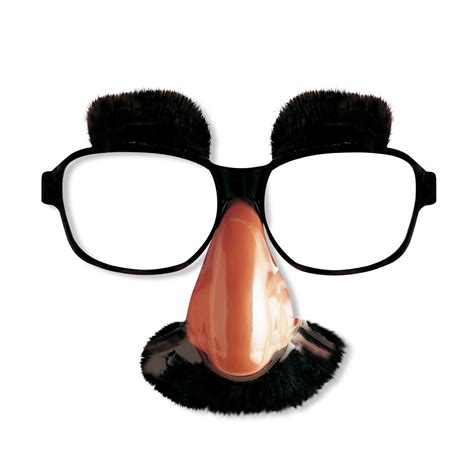 Glasses and mustache disguise. Plastic glasses with light skin nose, furry eyebrows, and mustache; Instant Halloween costume; Perfect for spontaneous flashmobs; Fits most adult heads 