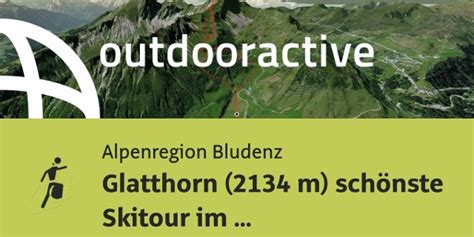 Glatthorn (2134 m) schönste Skitour im Bregenzerwald …