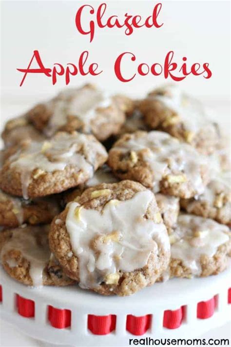 Glazed Apple Cookies