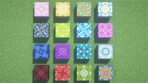 Glazed Terracotta in Minecraft