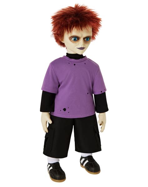 Spirit Halloween 2 Ft Talking Chucky Doll | Officially Licensed - ... Trick Or Treat Studios Seed of Chucky Glen Doll 1:1 Scale Replica Prop. 4.7 out of 5 stars 22.. 
