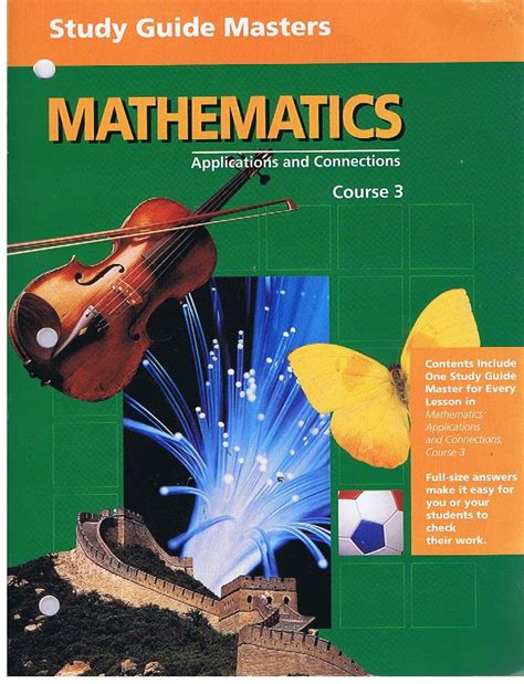 Glencoe mathematics applications and connections course 3 study guide and. - Battaglia di adua 1° marzo 1896.