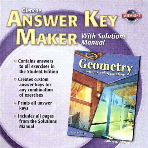Glencoe mathematics geometry concepts and applications answer key maker with solutions manual. - Complete horse riding manual revised update edition.