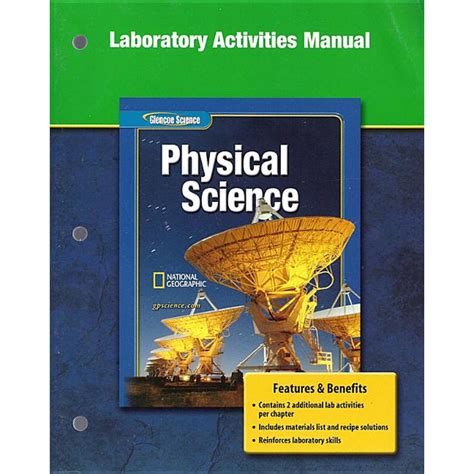 Glencoe physical iscience grade 8 laboratory activities manual student edition physical science. - Frau als mitte in traditionellen kulturen.