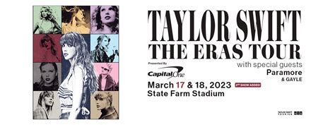 Glendale arizona taylor swift tickets. Taylor Swift performs onstage for the opening night of "Taylor Swift | The Eras Tour" at State Farm Stadium on March 17, 2023 in Swift City, ERAzona (Glendale, Arizona). 
