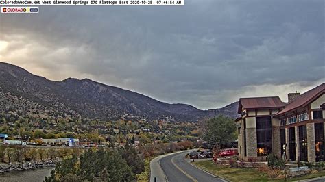 Weather Camera Categories. Access Glenwood Springs traffic cameras on demand with WeatherBug. Choose from several local traffic webcams across Glenwood Springs, CO. Avoid traffic & plan ahead!. 