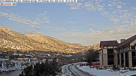 Glenwood springs webcams. It encompasses most of the Southern Rocky Mountains, as well as the northeastern portion of the Colorado Plateau and the western edge of the Great Plains. Colorado is the eighth most extensive and 21st most populous U.S. state. The United States Census Bureau estimated the population of Colorado at 5,877,610 as of July 1, 2023, a … 