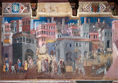 Gli affreschi di Lorenzetti a Siena - viaggio nell